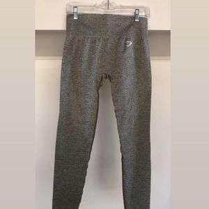 Gymshark Vital Seamless Leggins Khaki Marl Medium